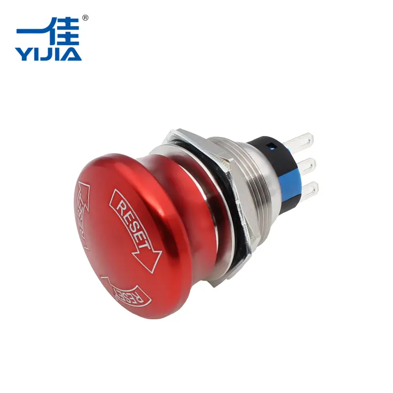 Ano ang Nagiging Tamang-tama sa Yijia Red Emergency Button Para sa Industrial Safety Control Systems?