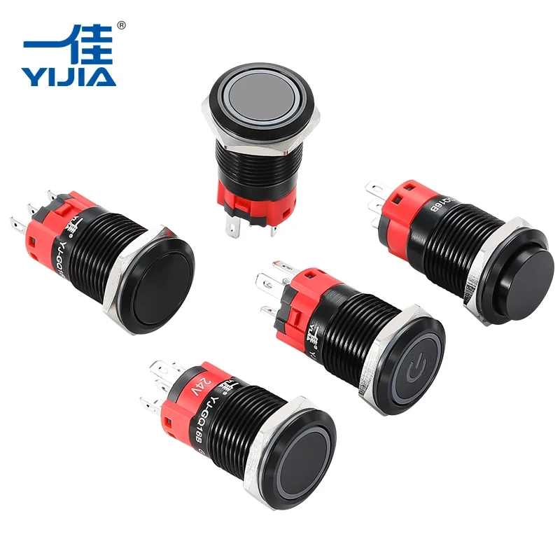 Kulay ng Metal Push Button Switch