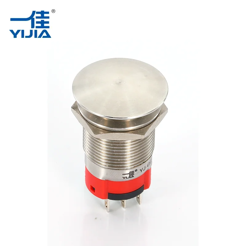 Kulay ng Kulay ng Kulay ng Metal Push Button Switch