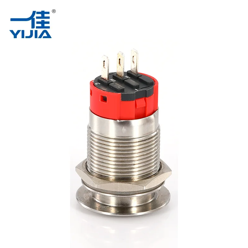 Kulay ng Kulay ng Kulay ng Metal Push Button Switch