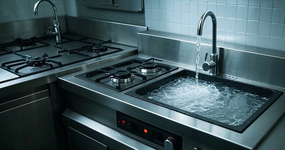 Ang application ng hindi tinatagusan ng tubig na pindutan ng push switch sa komersyal na kagamitan sa kusina